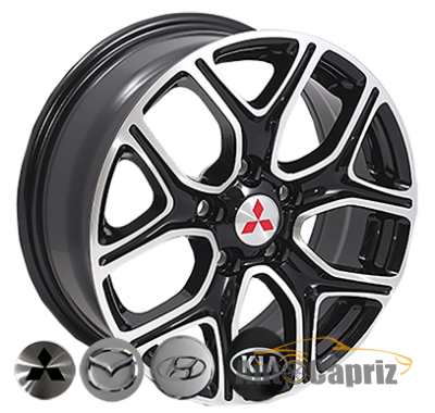 Диски Replica Mitsubishi D5133 MB R16 W6.5 PCD5x114.3 ET38 DIA67.1 